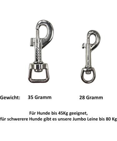 Dogeline Double Leash Practice Line for Medium Dogs - 39 Colors 2.40m (Ocean) - Stable and Durable for Dogs Up to 45kg - Buy Online on GoSupps.com