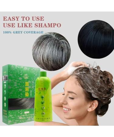 WOBBLO Brimnes Shampoo Brimies Shampoo Black Hair Dye Shampoo Edgeless Herbal Shampoo Herbal Bubble Hair Dye Shampoo Fast Shampoo for - Buy Online on GoSupps.com