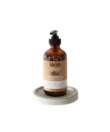 Lactosoapcillus Probiotic Powered Hand Soap - Naturally Refreshing - Patchouli - Natural & Vegan With Finest Skin-Loving Essential Oils Soothing Hand Soap Natural Ingredients - Palm Oil Free(8 floz)
