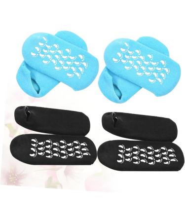 Ipetboom Moisturizing Sock 2 Pairs Socks for Woman Moisturizing Spa Socks Womans Socks Women s Feet Moisturizer Socks Womens Socks Gel Socks for Women Overnight Foot Women's Nursing Socks - Buy Online on GoSupps.com