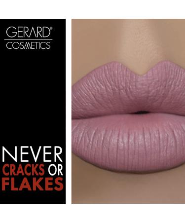 Gerard Cosmetics HydraMatte Liquid Lipstick Mile High | Pink Nude Matte Lip Color | Long Lasting & Non-Drying Formula | Super Pigmented Lipstick - Buy Online on GoSupps.com