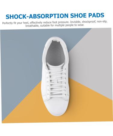 NOLITOY Height Increasing Insoles - 2 Pairs Silicone Inserts for Shock Absorption - Grey 12.5x6.8CM - Comfortable Shoe Pads for All-Day Lift - Buy Online on GoSupps.com