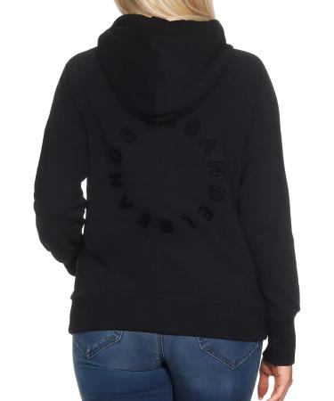 Elbsand Maale Women's Hooded Jacket - Loose Fit Zip Sweatshirt in L Quartz | International Shipping - Buy Online on GoSupps.com