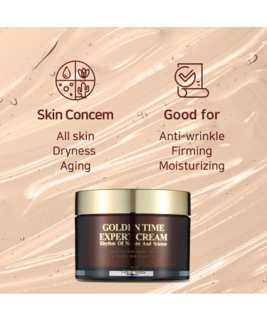Ronas Golden Time Expert Cream 3.38oz - 24K Gold Moisturizing & Wrinkle Repair Cream | International Shipping Available - Buy Online on GoSupps.com