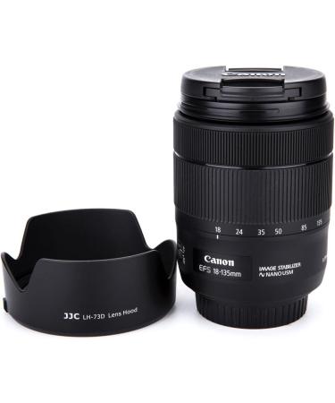 JJC Reversible Lens Hood EW-73D Replacement for Canon EF-S 18-135mm & RF 24-105mm Lens - Buy Online on GoSupps.com