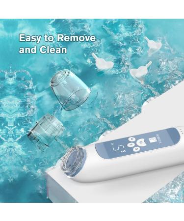 Horigen Rechargeable Electric Nasal Aspirator for Baby | Adjustable 3 Suction Levels | Music & Light Soothing Function | Essential Baby Care Tool in Blue - Buy Online on GoSupps.com