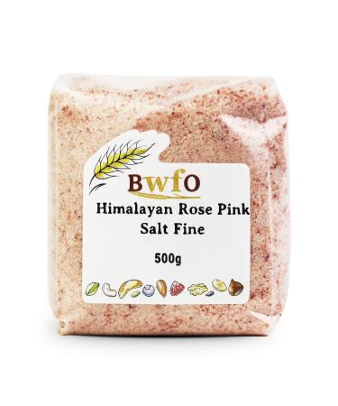 Himalayan Rose Pink Salt Fine 500g (BWFO)