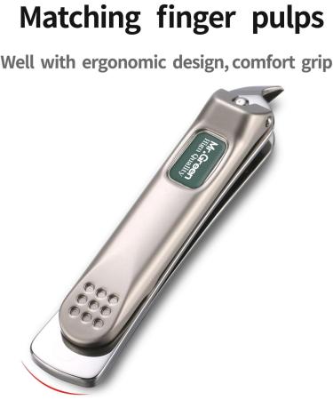 Premium Nail Clippers for All: Diagonal Cutters for Fingernails & Toenails with Files | Nailzwick - Perfect for Women Men Children & Seniors - Buy Online on GoSupps.com