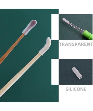 LRXIYODE 30Pcs Silicone Ear Scoop Covers Reusable Earwax Removal Sleeves Soft Ear Cleaning Tool Replacement for Adults - Buy Online on GoSupps.com