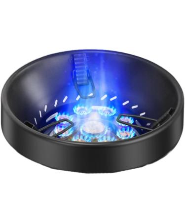 Thick Stainless Steel Gas Stove Cover Windshield Bracket Energy Saving Cover Kitchen Fireproof Reflective Windproof Stand Gas Stove Windshield Bracket Portable Outdoor Cooking Accessories Original Steel Color - Buy Online on GoSupps.com