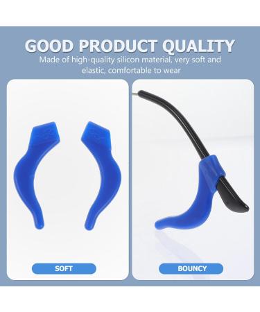 Ultechnovo 120 Pairs Soft Silicone Slip-Resistant Glasses Holder for Sunglasses & Reading Glasses - Elastic Comfort Random Colors - International Shipping Available - Buy Online on GoSupps.com