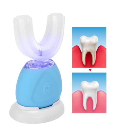 Kids Toothbrush Toddler Toothbrush U-shaped Electric Toothbrush Silicone Whitening Toothbrush for Adult Children
