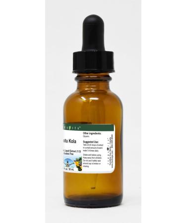 Gotu Kola Glycerite Liquid Extract (1:5) - No Flavor (1 oz ZIN: 522552) - Buy Online on GoSupps.com
