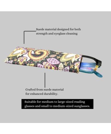 MIYUI Japan 3pcs Reading Glasses Pouch | Soft Portable Eyeglass Case for Sunglasses | Epx3-s - Buy Online on GoSupps.com
