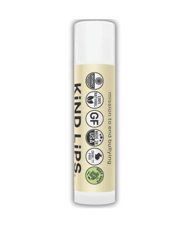 Kind Lips SPF 15 Mineral Lip Balm with Zinc Oxide Lemon Flavor Natural Sun Protection Lip Care Single Tube - Buy Online on GoSupps.com
