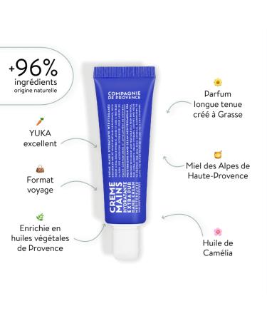 Compagnie de Provence Hand Cream 30ml - Moisturizing Mediterranean Sea Formula | International Shipping - Buy Online on GoSupps.com