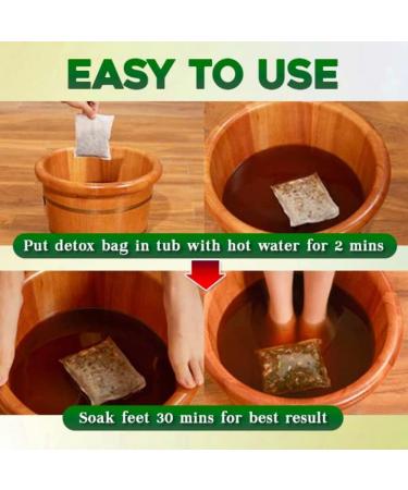 Detoxpro Kidney Support Herbal Foot Soak Set - 10pc Kidney Support Herbal Foot Soak (1bag*10pcs) - Buy Online on GoSupps.com