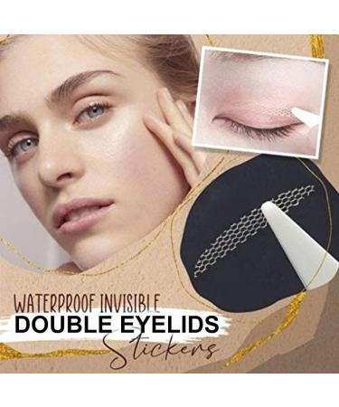  Bagima 120 Pcs Invisible Double Eyelid Stickers Self-Adhesive Eyelid Stickers Eye Lift Strips Eye Lift Tape for Droopy Lids Hooded Eyes (Larger L) - Buy Online on GoSupps.com