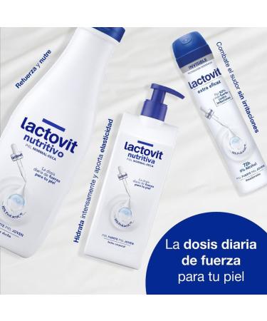  Lactovit Lactovit - Nourishing and moisturizing shower gel for strong and youthful skin creamy and light texture formulated with ProLactic10 for daily use for normal and dry skin - Pack of 6 x 550 ml - Buy Online on GoSupps.com