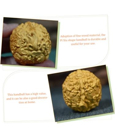 Beavorty 3ST Reusable Wooden Massage Balls - Fitness Tool for Hand & Body - Natural Wood Gymnasium Massage Balls - Buy Online on GoSupps.com