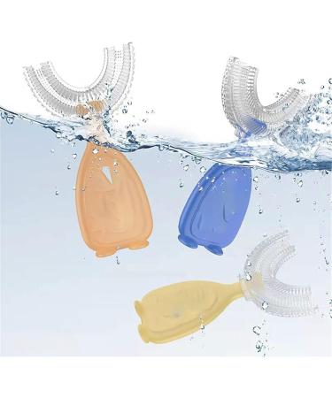 Suicra U-Shaped Silicone Toothbrush - Blue Dental Oral Care Tool for Effective Teeth Cleaning - Buy Online on GoSupps.com