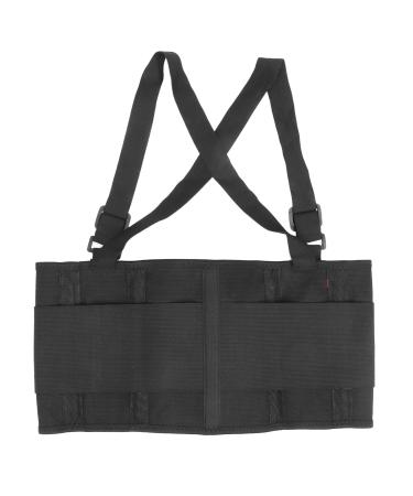 Back Support Belt for Waist & Back Braces (L) - Ultimate Comfort & Pain Relief | International Shipping Available - Buy Online on GoSupps.com