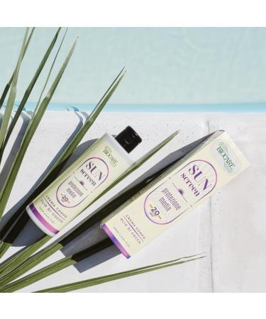 BIOCARE SHOP srl SUN SCREEN Uva 20 SPF Medium Protection Sun cream with medium protection suitable for already lightly tanned skin The kiss of the sun on the skin 250 ml Biocare Made in Italy - Buy Online on GoSupps.com