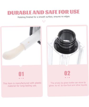Beaupretty 12 Pi ces Tubes de Gloss Vides Flacons de Soin des L vres Rechargeables pour Cr er Vos Propres Cosm tiques Liquides - Buy Online on GoSupps.com