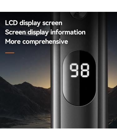 Hair Clippers 5 In 1 Electric Beard Trimmer Kit for Men | Rechargeable Grooming Set with Nose & Ear Shaver - Wet & Dry Use - Buy Online on GoSupps.com