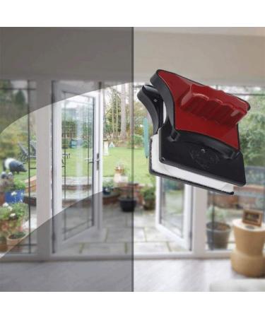 Glass Wiper Magnetic Window Glass Cleaner Tools Household Glider Washing Glass Cleaning Brush for High-Rise Double Glazed Windows 18-30mm - Buy Online on GoSupps.com