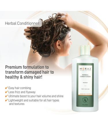 Moraz Natural Herbal Hair Conditioner 500 ml - Nourishing & Natural Hair Care for All Hair Types - International Shipping Available - Buy Online on GoSupps.com