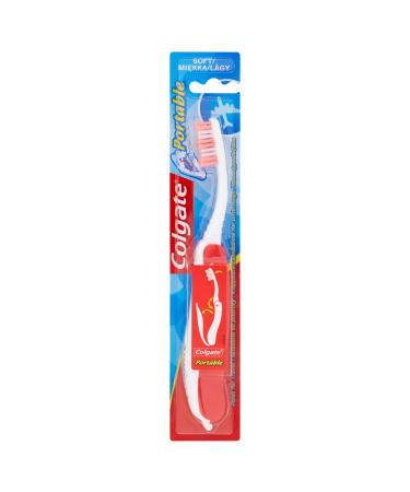 Colgate Portable (soft) toothbrush pack of 4 (4 x 1 piece) assorted - Buy Online on GoSupps.com