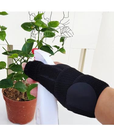 Thumb Splint for Kids - Finger Brace for Thumb Fracture & Tendinitis (Medium Black) - International Shipping Available - Buy Online on GoSupps.com