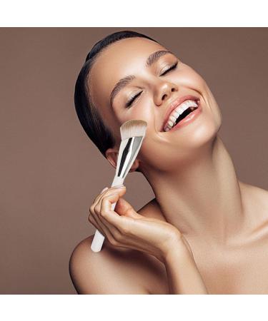 Brush - Oblique Brush - Concealer Makeup Brush Small Nose Contouring Brushes for Dark Circles Puffiness Tmay Foundation Blush Brush - Buy Online on GoSupps.com