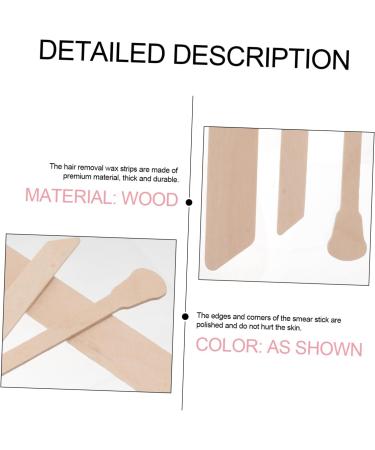 Buy MAGICLULU 600pcs Wax Stick - Premium Wooden Hair Removal & Manicure Tools | International Shipping Available - Buy Online on GoSupps.com
