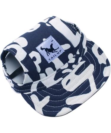 Urfeda Adjustable Baseball Cap for Dogs - Sun Protection Hat with Ear Holes & Chin Strap - Royal Blue XL - Ideal for Outdoor Family Adventures - Buy Online on GoSupps.com