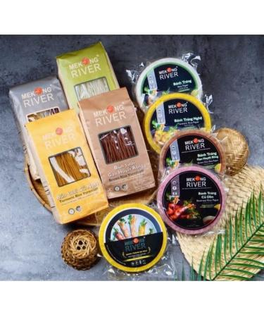 Mekong River Banh Vietnamese Brown Rice Paper 16cm (24 x 300g) - Buy Online on GoSupps.com