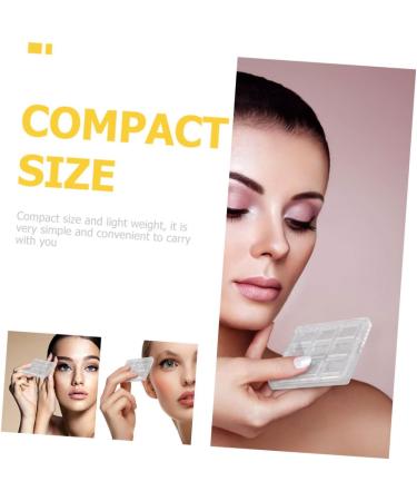 Ipetboom 15 Pcs Eye Shadow Box Blush for Cheeks Loose Powder Containers Lipstick Storage Case Pigment Platen - Buy Online on GoSupps.com