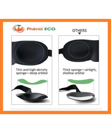 Black 60% Sleep Mask - Enhance Your Sleep Quality | [Your Company Name] - Buy Online on GoSupps.com