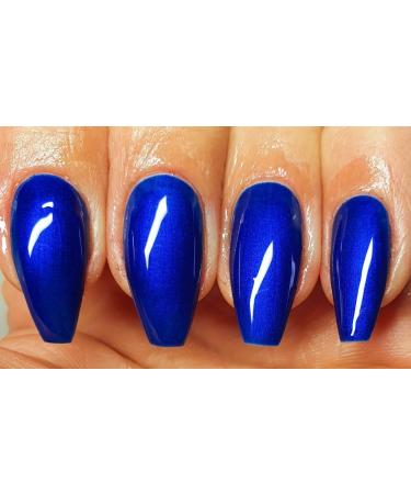 Bluesky Gel Nail Polish BLUE CHRISTMAS BRIGHT METALLIC COBALT BLUE XMAS2104 CHRISTMAS Color 2021 10 ml (Requires Drying Under UV LED Lamp) - Buy Online on GoSupps.com