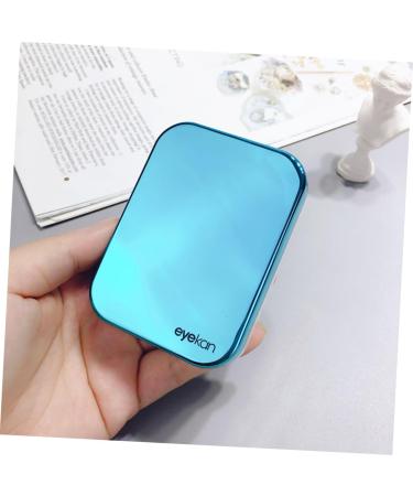Gleavi Contact Lens Container for Storing Lentils - Organizer Case for Colored Contacts Blue - Durable & Compact 8.3x6.2x2.1cm - Buy Online on GoSupps.com