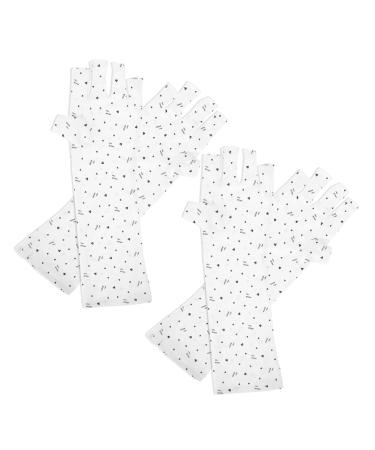 FOMIYES 6 Pairs Nail Gloves Mittens Manicure Dryer Gloves Manicure Accessories Nail Dryer Glove Gloves Nail Gloves Nail Art Gel Hand White Protector Polyester Women's - Buy Online on GoSupps.com