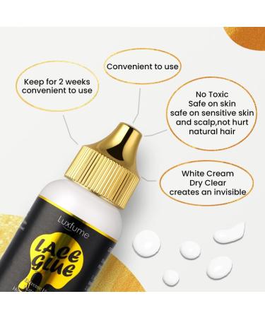 Lace Wig Glue 38ml - Strong Hold & Waterproof Adhesive for Wigs - Buy Online on GoSupps.com