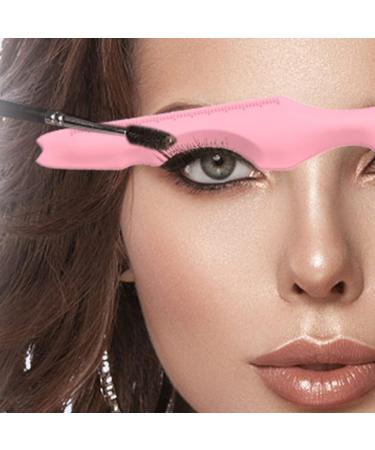Beavorty Silicone Eyeliner 2pcs Silicone Beauty Ruler Lash Applicator Facial Supplies Facial Tools Make up Tools Pads Face - Buy Online on GoSupps.com