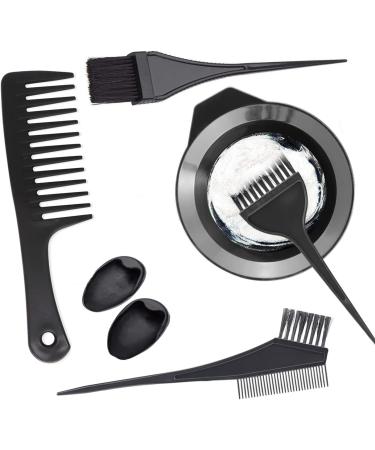 KEAIDUO 7pcs Hair Dye Coloring Kit - DIY Hair Dying Set for Home Salon - Buy Online on GoSupps.com