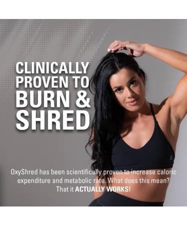 EHP Labs OxyShred Pre Workout Powder - Preworkout Powder with L Glutamine & Acetyl L Carnitine, Energy Boost Drink - Rainbow Candy, 60 Servings - Buy Online on GoSupps.com