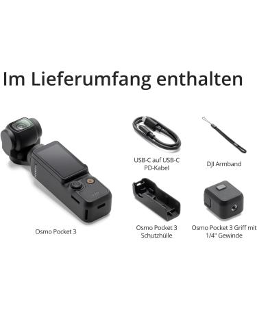 Buy DJI Osmo Pocket 3 - 4K Vlogging Camera with 1-Inch CMOS 3-Axis Stabilization & Fast Focusing | Perfect for YouTube & Photography - Buy Online on GoSupps.com