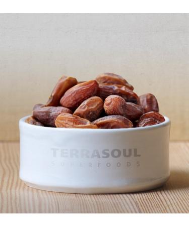 Organic Deglet Dates 2 lbs - Pitted Natural Sweetener | Terrasoul Superfoods - Buy Online on GoSupps.com