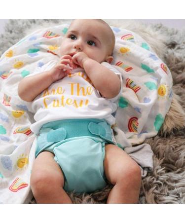 Close Parent Premium Bamboo Nappy Set in Pastels - Comprehensive Bundle for Newborn to Toddler with Boosters, Liners, and Tote Bag - Buy Online on GoSupps.com