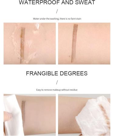 4g Liquid Eyebrow Pencil Long Lasting Makeup Eyebrow Pen Waterproof Vivid and Three Dimensional Eyebrow Gel Pen for All Eyebrow Types (Coffee) - Buy Online on GoSupps.com